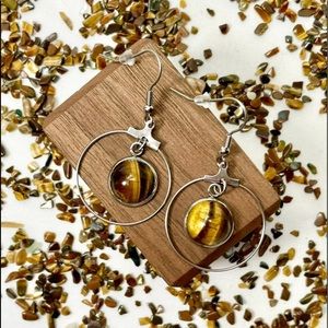 Tiger’s Eye Earrings